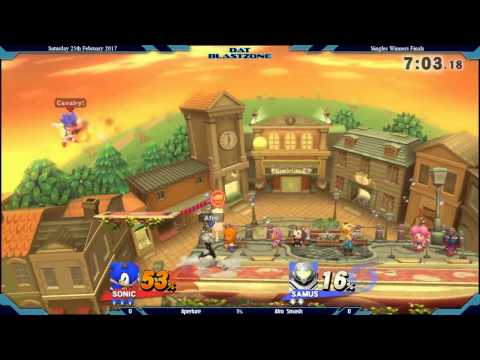 DAT BlastZone 19 - Singles Winners Finals - Aperture vs Afro Smash