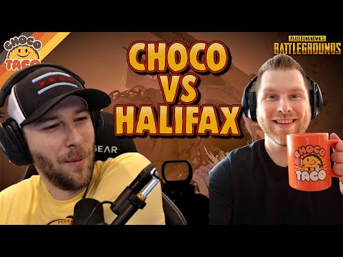 chocoTaco vs. Halifax in Solos - PUBG Gameplay