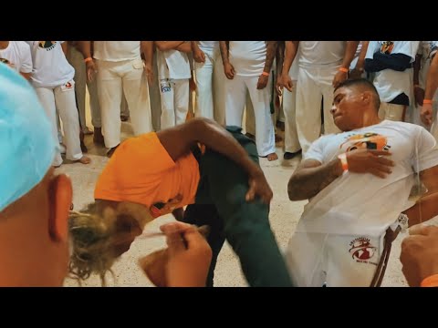 JOGO DE ANGOLA MESTRE COBRA MANSA E PROFESSOR CATITU - LANÇAMENTO AMA CAPOEIRA MESTRE CHARM