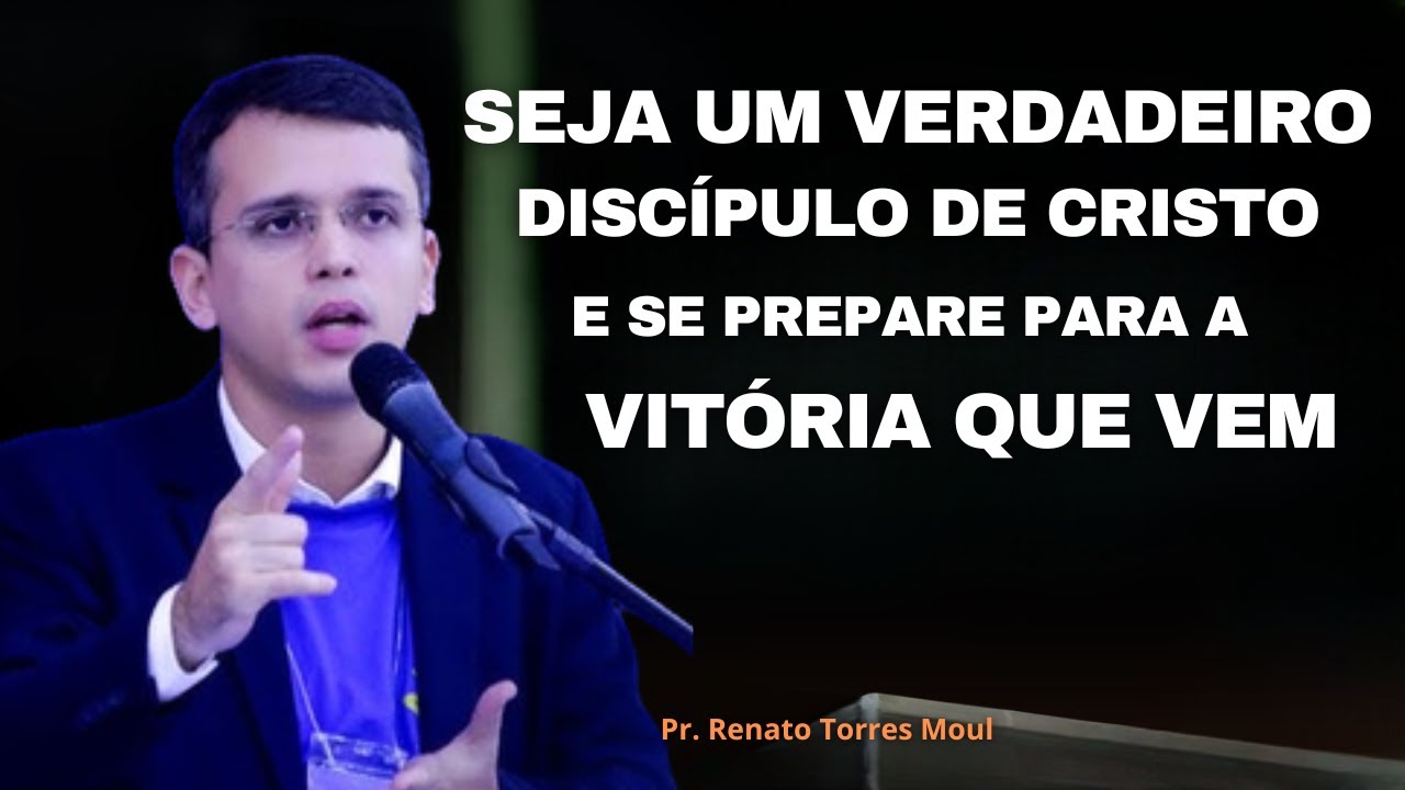 Pregação: O VERDADEIRO DISCÍPULO ESTÁ DISPONÍVEL PARA SERVIR À DEUS!  | Pr. Renato Torres Moul✔️
