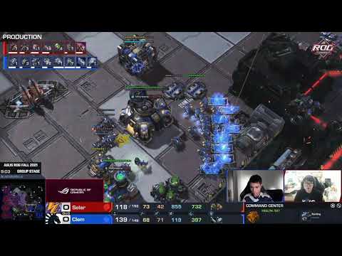 ASUS ROG Fall 2021 StarCraft II - Group B - Decider Match - Match 5, part 1
