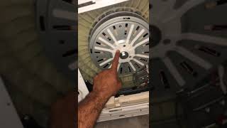 Samsung front load washer wobbles, will not spin