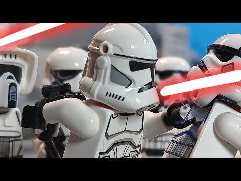 LEGO CLONE TROOPER VS STORMTROOPERS