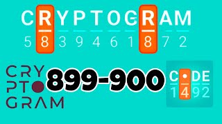 CRYPTOGRAM level 899 900