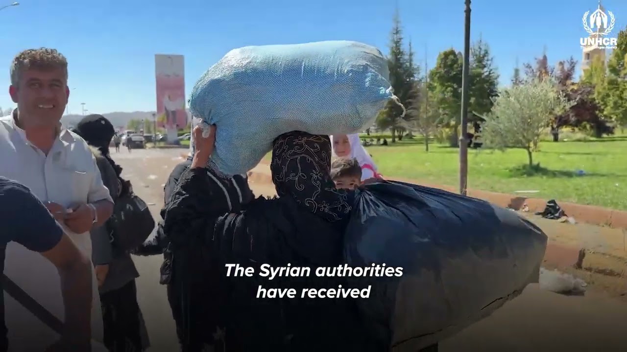 UN High Commissioner for Refugees, Filippo Grandi at Syria-Lebanon borders
