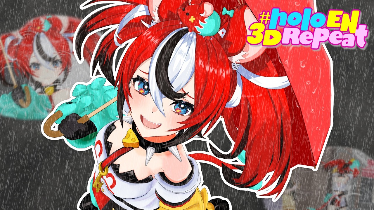 Resident Rat Reminiscising (In Rain) 🎲 #holoEN3DRepeat