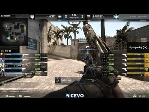 Ancient vs E-Frag.net - Game 1 - MLG CS:GO LCQ (EU/CIS)