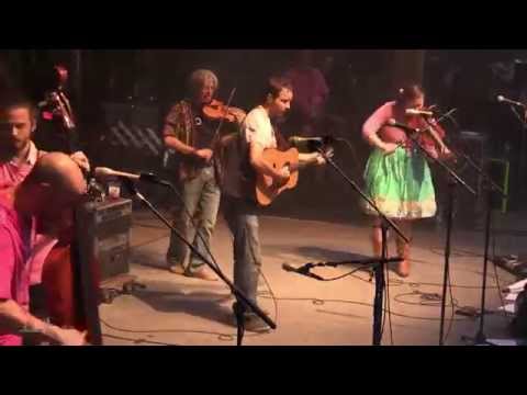 Yonder Mountain String Band performing  Crazy Train