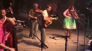 Yonder Mountain String Band performing  Crazy Train