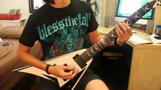 The Word Alive - Battle Royale (Guitar cover) (With Sweeps) HD