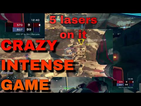 Another INTENSE Warzone Game! Halo 5