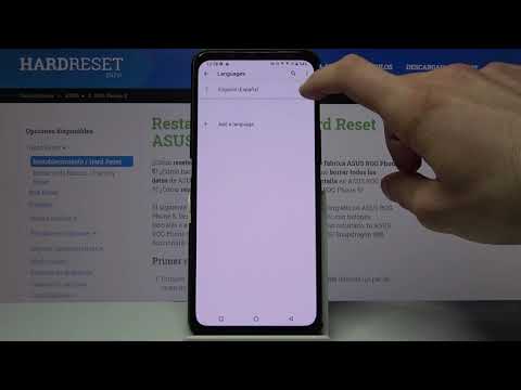 Cómo cambiar el idioma a español en ASUS ROG Phone 5 - configurar el idioma