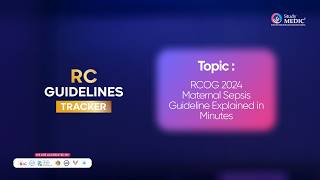 RCOG 2024 Maternal Sepsis Guideline Explained in Minutes
