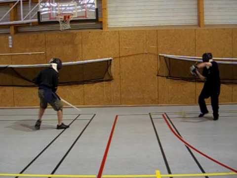 Scott Hellroth Matt Galas sparring training Dijon 2009 pt 3