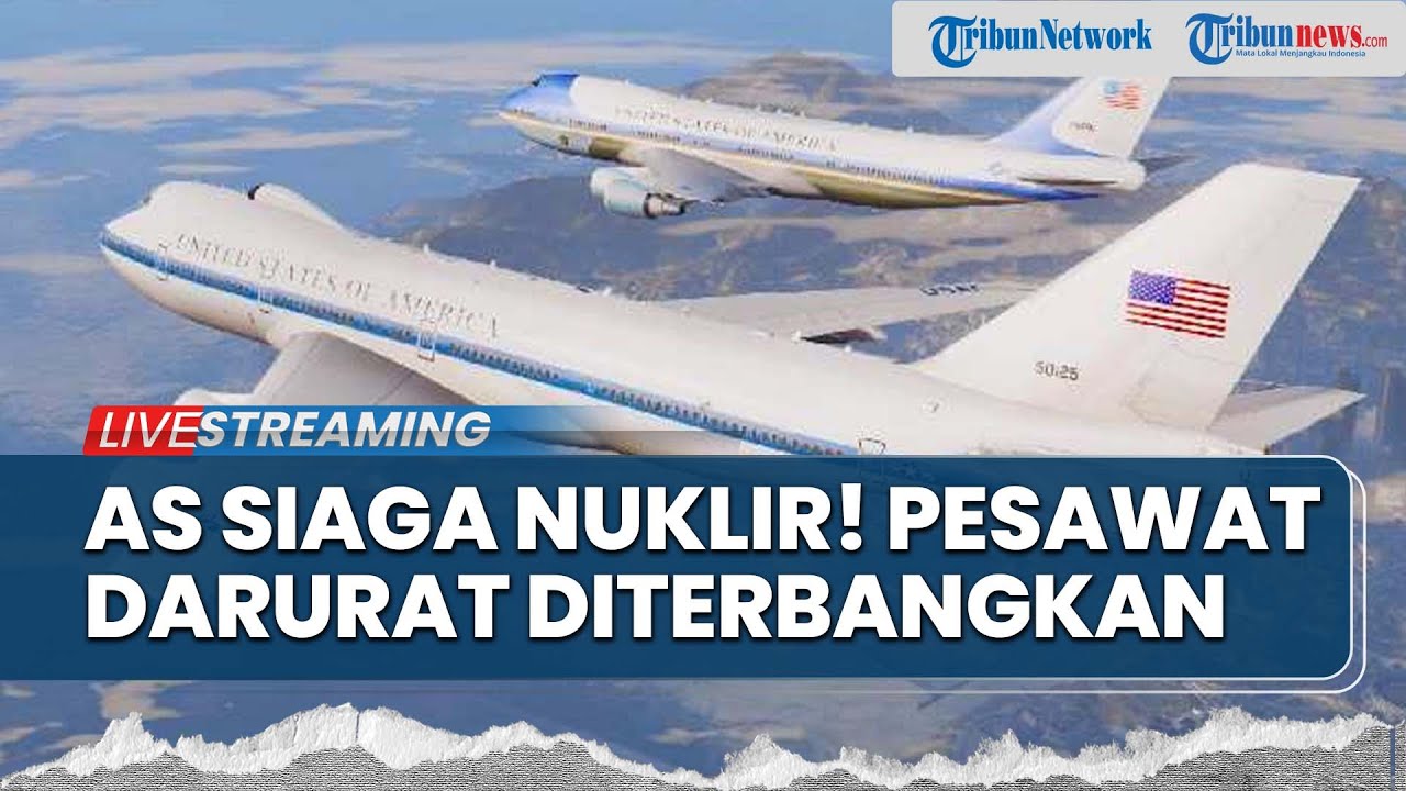 'Pesawat Kiamat' AS Diterbangkan seusai Rusia Murka hinga Ancam Balasan Jatuhkan Nuklir ke Trump