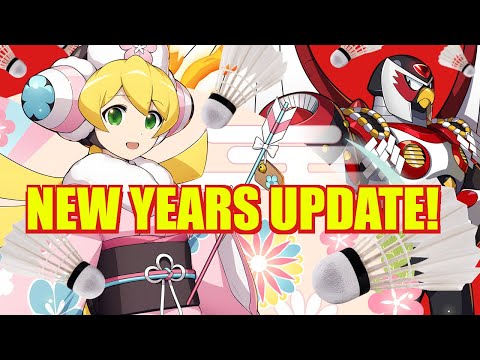 MEGAMAN X DiVE New Years Cinnamon, Event & Free X10 Summons