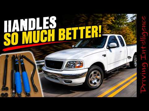 How To Improve 10th Gen F150 Suspension Handling: Sway Bar & End Link Install Harley Davidson & XLT