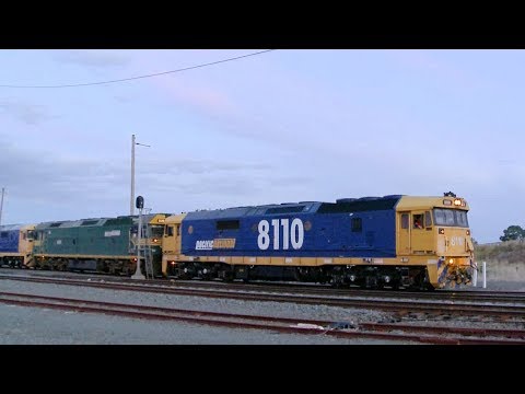 Pacific National Grain In Victoria - PoathTV Australian Trains & Railways