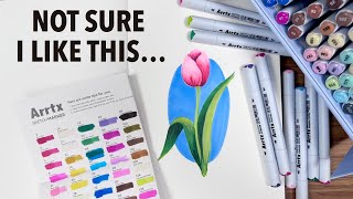 Emma Tries... Alcohol Markers! How Beginner Friendly Are They!