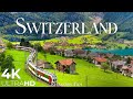 SWITZERLAND • 4K RELAXATION FILM: WINTER TO SPRING • RELAXING MUSIC -  ..