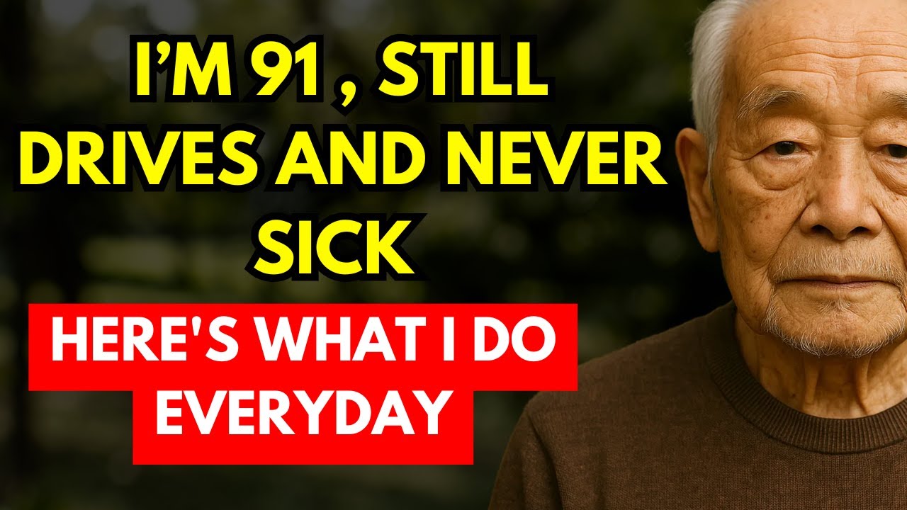I’m 91, Take No Meds, and Still Drive — These 5 Daily Habits Changed My Body and Mind Forever