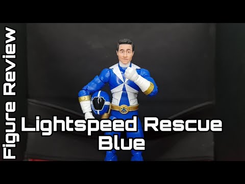 Hasbro's Power Rangers Lightning Collection - Lightspeed Rescue Blue Ranger (Figure Review)