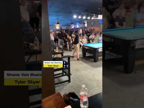 SHANE VAN BOENING 🆚 TYLER STYER | 2023 TEXAS OPEN 9 BALL CHAMPIONSHIP