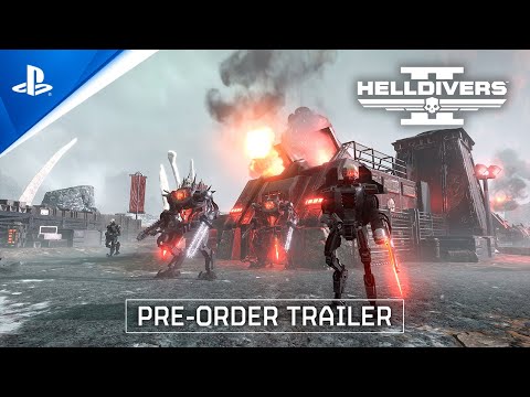 Helldivers 2 - Automaton Pre-Order Trailer | PS5 & PC Games thumbnail