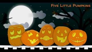 Five Little Pumpkins | Halloween Songs | Nursery Rhymes Songs For Kids