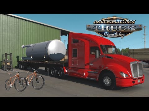 PODERAK E I CICLISTI #23 - AMERICAN TRUCK SIMULATOR - GAMEPLAY ITA