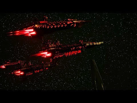 Chaos vs Eldar Corsairs! - 1v1 Multiplayer Gameplay, Battlefleet Gothic Armada 2