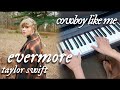 Piano Chords: cowboy like me - Taylor Swift
