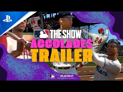 MLB The Show 23 - Accolades Trailer | PS5 & PS4 Games