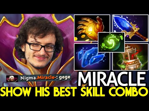 MIRACLE [Invoker] Show His Best Skill Combo Beast Mode Dota 2