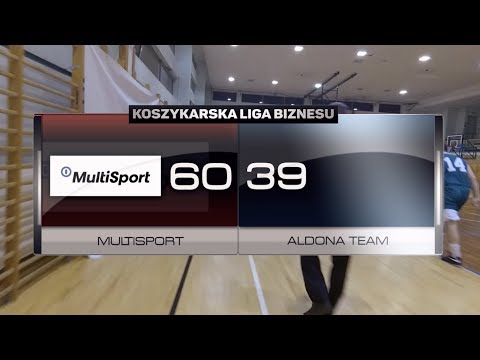 Multisport vs Aldona Team - XI kolejka - III Liga Warszawa - Koszykarska Liga Biznesu