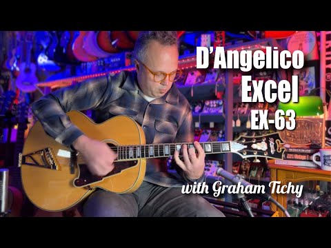 D'Angelico EX-63 Excel 63 Archtop Acoustic *Demo Video* Guitar #US15071401 image 11