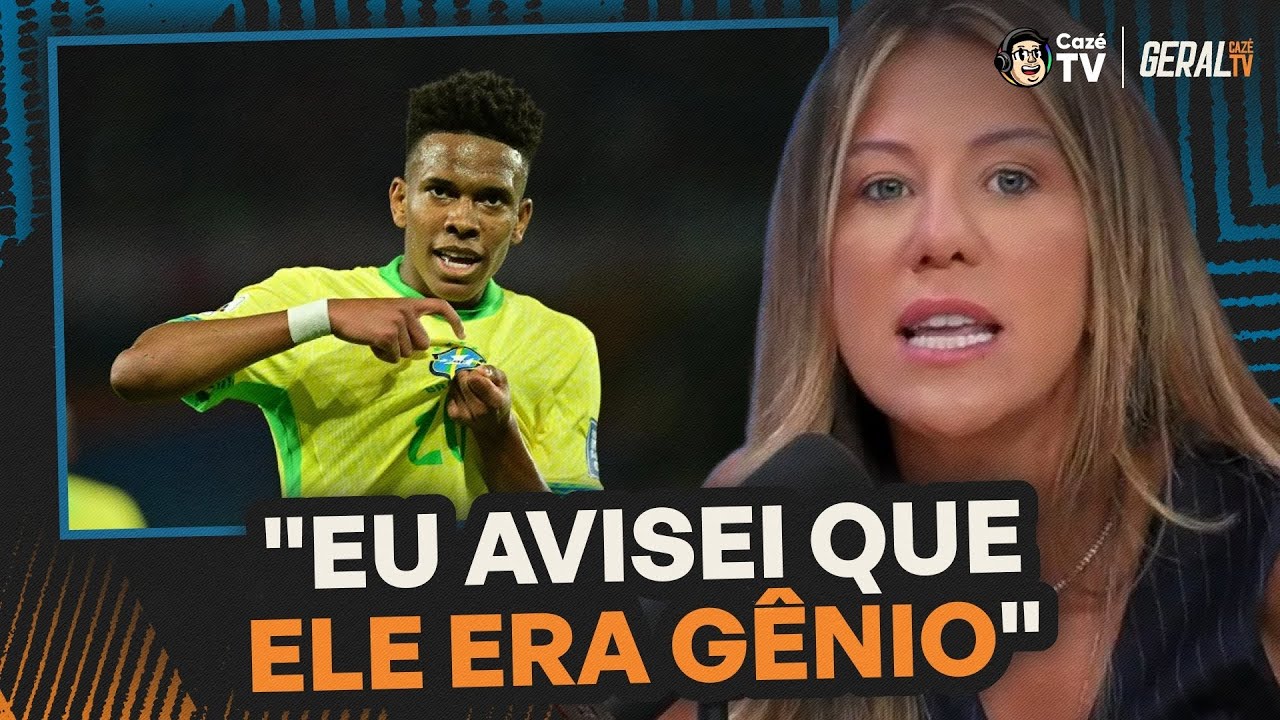 ESTÊVÃO DEIXA ANCELOTTI ENCANTADO E ASSUME PAPEL DE PROTAGONISTA NA SELEÇÃO | GERAL CAZÉTV