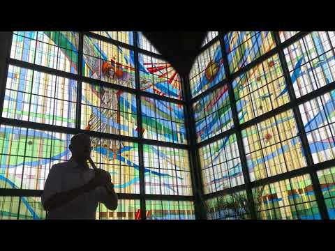 The Breton Wedding March - Stained Glass 01. Low Whistle D - boxwood - Jon Swayne