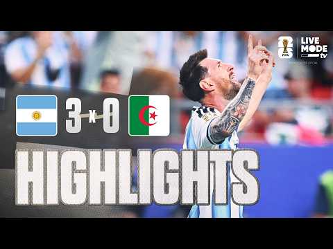 Argentina 3-0 Argélia (WC 2026)