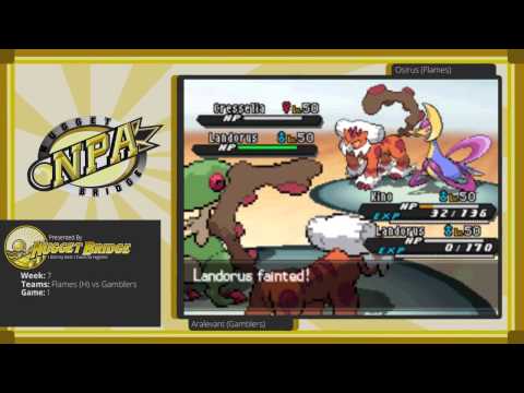 NPA Season 2 Week 7 - Aralevant (Goldenrod Gamblers) vs Osirus (Fallarbor Flames) Game 1