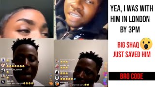 Unbelievable! Big Shaq defended fatherdmw's lie in live video with Evss