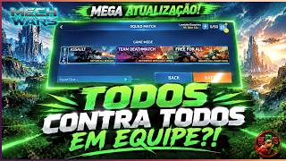 🔥 MEGA ATUALIZAÇÃO DO MECH WARS! Grandes e importantes novidades chegaram!