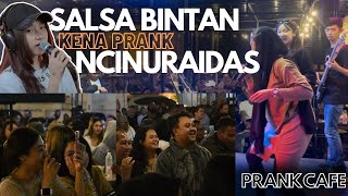 Download lagu SALSA BINTAN KENA PRANK NCI | SATU CAFE NGAKAK HEBOH SEMUA | NCINURAIDAS mp3