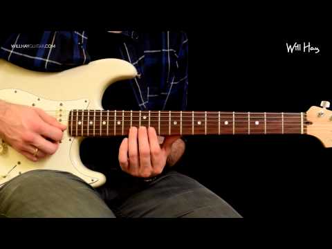 Crazy little thing called love - Queen main solo and verse fills note for note tutorial Tab