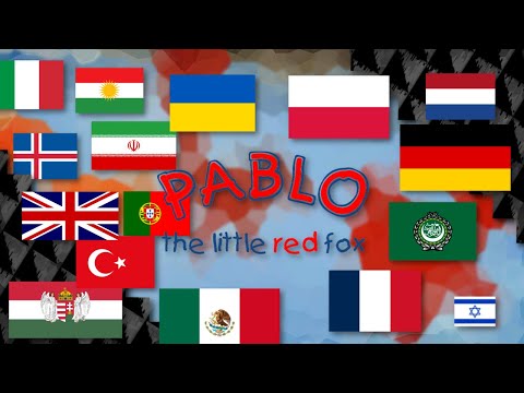 Pablo the Little Red Fox - theme song multilanguage