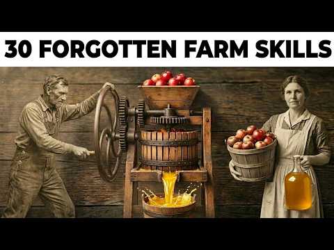 30 FORGOTTEN Farm Skills Every American Once Knew 100 Years Ago