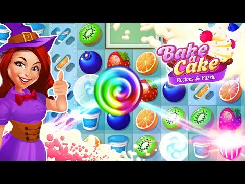 Bake a Cake Puzzles & Recipes Video