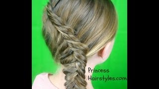 preview picture of video 'Inside Out Fishtail Braid Tutorial, hair4myprincess'