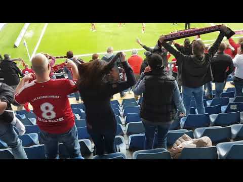 Schlusspfiff in Bielefeld. Abstieg meines FCK 😢