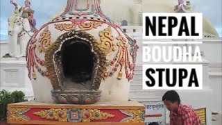 preview picture of video 'Kathmandu, Nepal at Boudhanath'